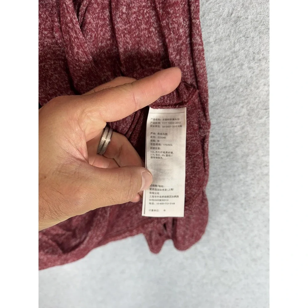 Hollister Sweater Womens Medium Off Shoulder Pullover Long Sleeve Soft Stretch